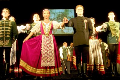 Hungarian National Dance Ensemble.